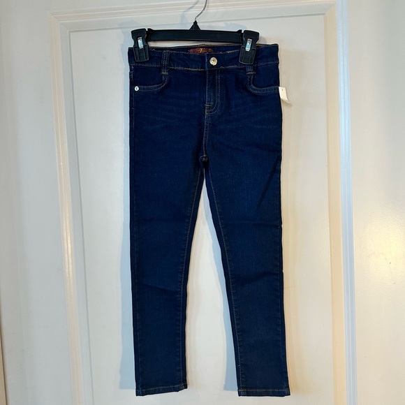 NEW 7 For All Mankind Dark Wash Stretch Skinny Jeans, size 6X - Picture 9 of 9